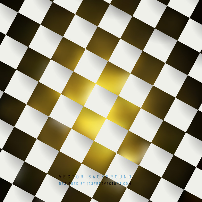 Black Yellow Checkered Background Clip art