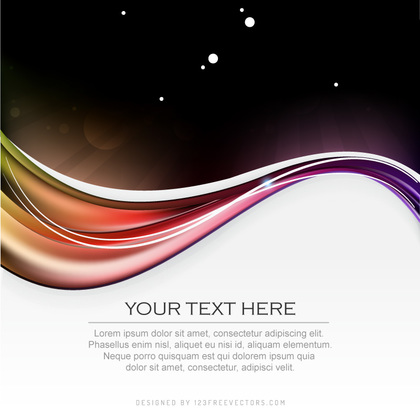 Abstract Colorful Background Graphic Design Template