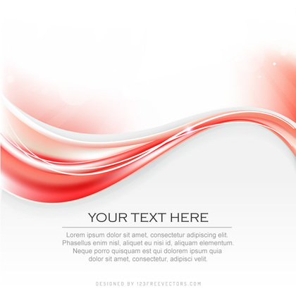 Abstract Red White Background Illustrator Template