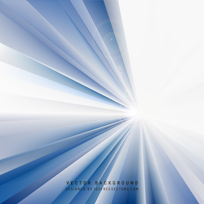 Blue Light Rays Background Template