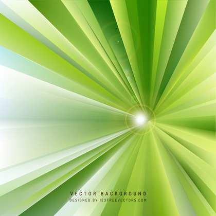 Abstract Yellow Green Burst Background Design