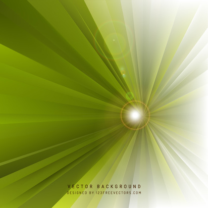 Abstract Green Burst Background Image