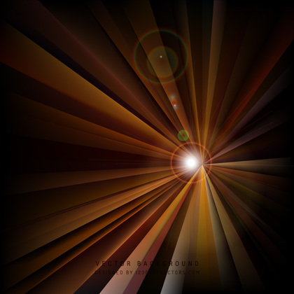 Black Orange Fire Light Rays Background Design