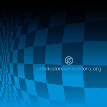 Blue Checkered Vector Background Design