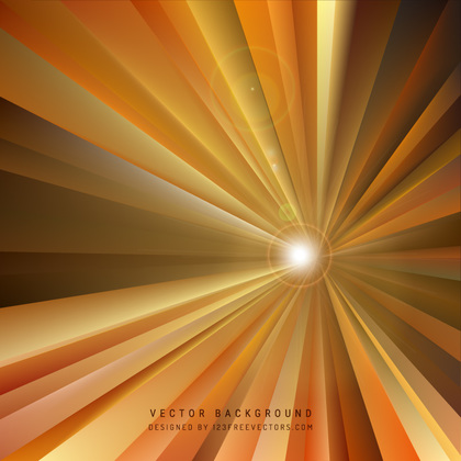 Abstract Orange Rays Background Illustrator