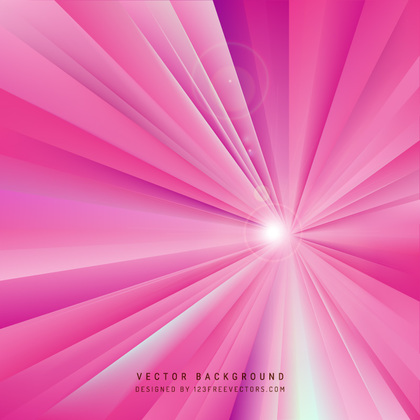 Abstract Pink Light Burst Background
