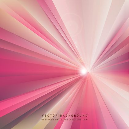 Abstract Pink Light Burst Background Design