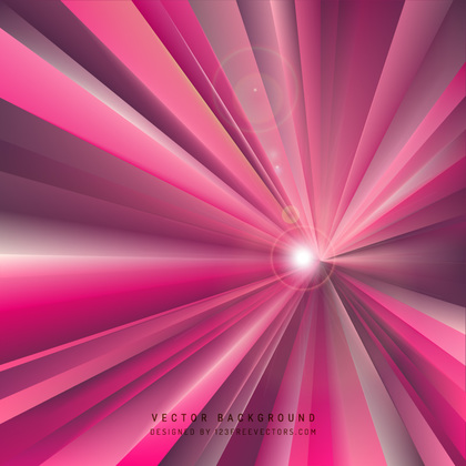 Abstract Pink Light Burst Background Template