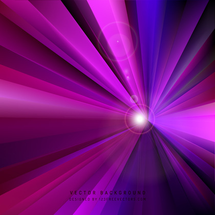 Dark Purple Rays Background Design