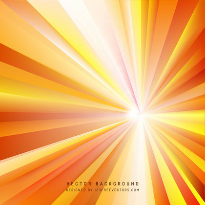 Abstract Red Yellow Rays Background Illustrator