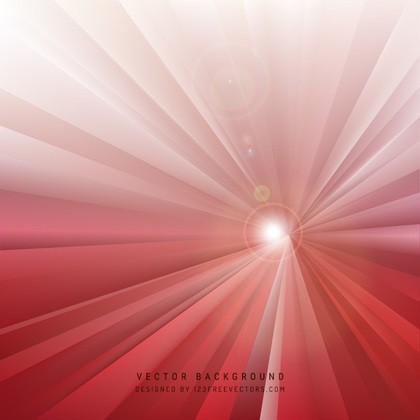 Abstract Red Light Rays Background Design