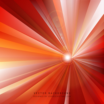 Abstract Red White Burst Background