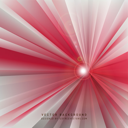 Abstract Red White Burst Background Graphics