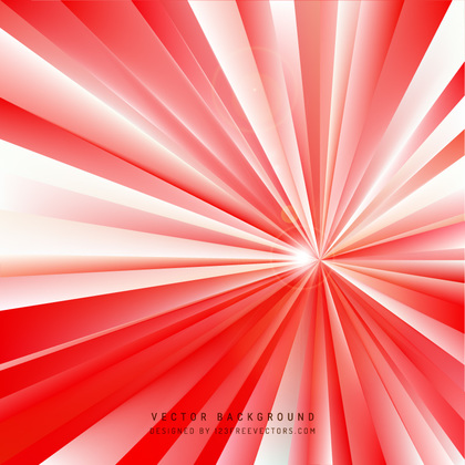 Abstract Red White Burst Background Illustrator