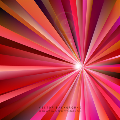 Abstract Red Light Burst Background Illustrator