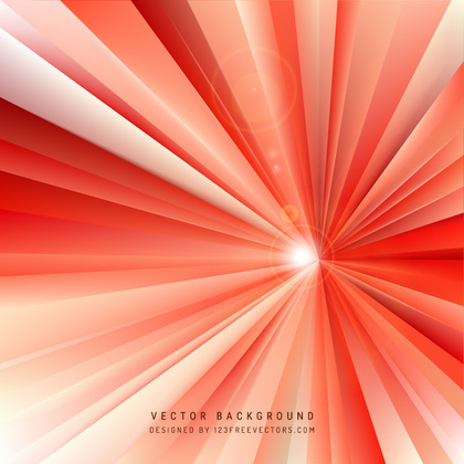 Abstract Red Light Burst Background Template