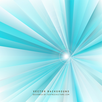 Light Turquoise Rays Background Template