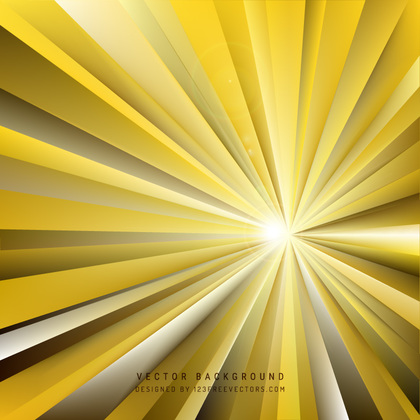 Yellow Light Burst Background Graphics