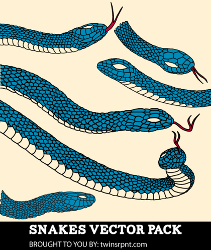 Free Snake Vector Pack