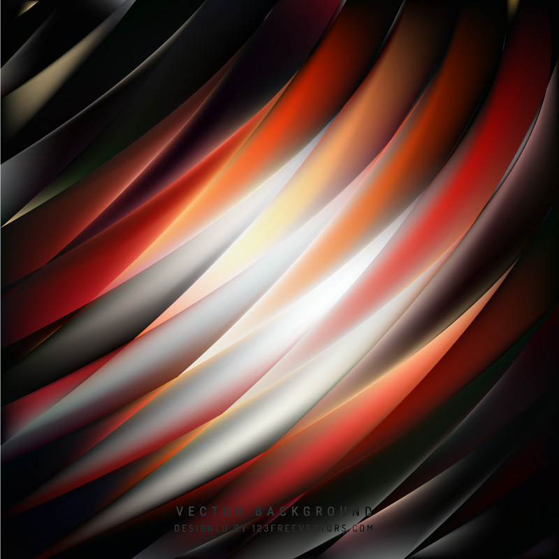 Abstract Black Orange Fire Background Graphics