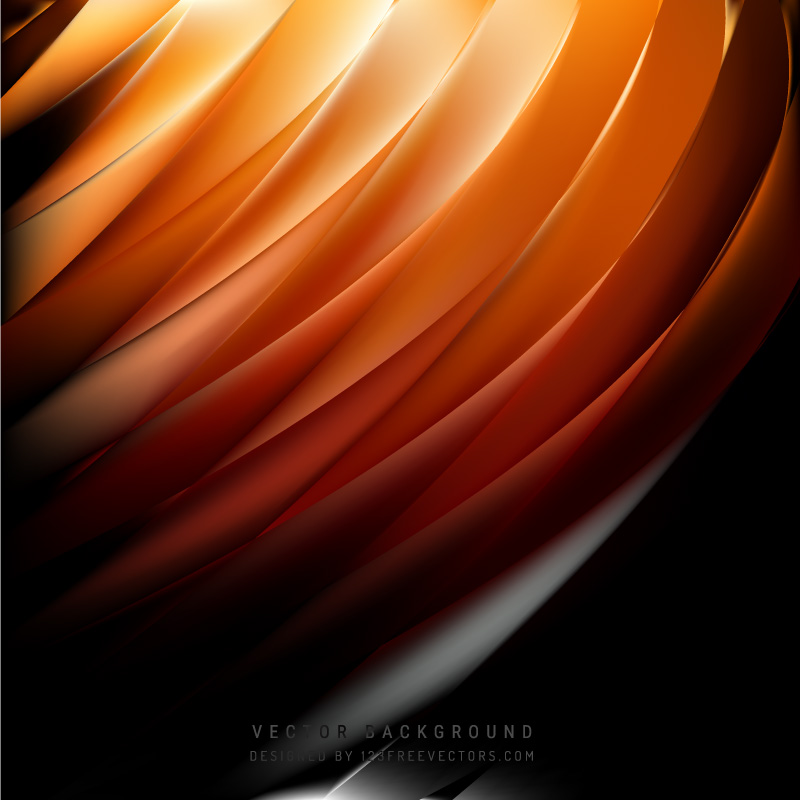 Black Orange Fire Background Illustrator