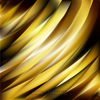 Abstract Black Yellow Background Pattern