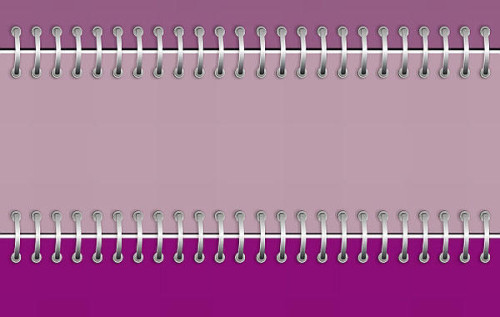 Purple Notebook Free Vector