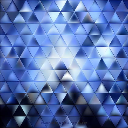 Dark Blue Triangle Shape Background