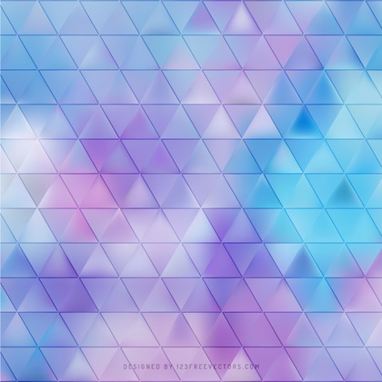 Blue Purple Triangle Vector Background