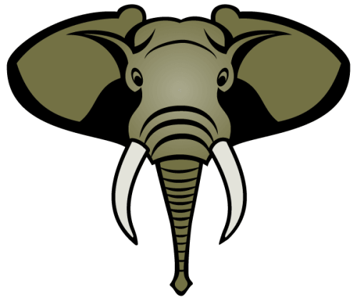 Free Elephant Head Vector Image