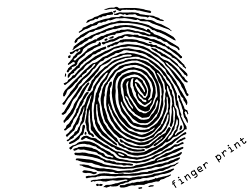 Fingerprint Vector Illustration Free
