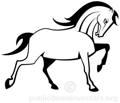 Vector Horse Image