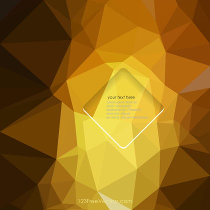 Geometric Polygon Brown Background Clip Art