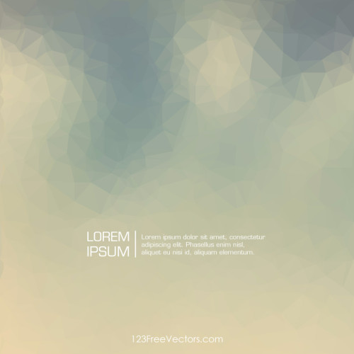 Vintage Polygonal Background Clip Art