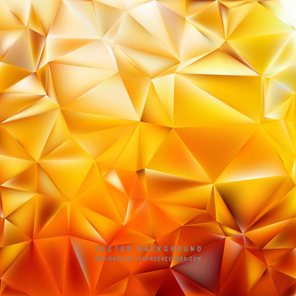 Free Orange Polygon Background Graphic