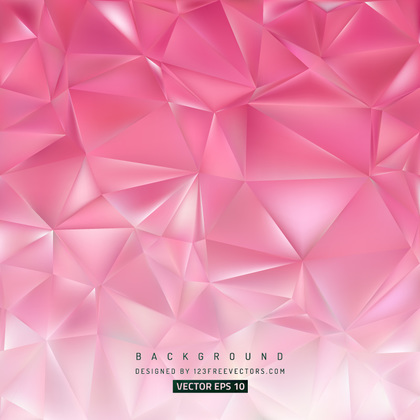 Free Pink Low Poly Background Image