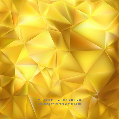 Free Abstract Gold Polygon Pattern Background Design