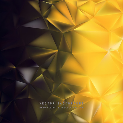 Free Cool Gold Polygon Background Design