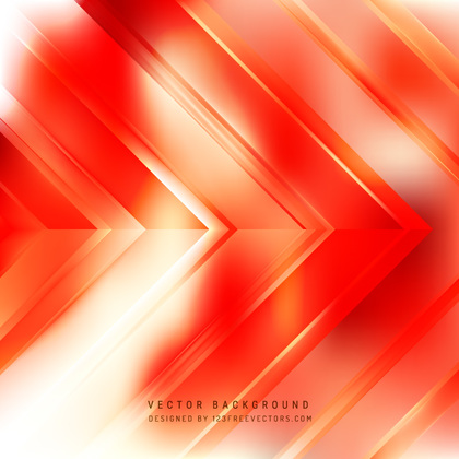 Free Abstract Red Orange and White Arrow Background Graphic