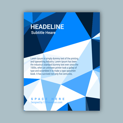 Free Business Brochure Template Vector