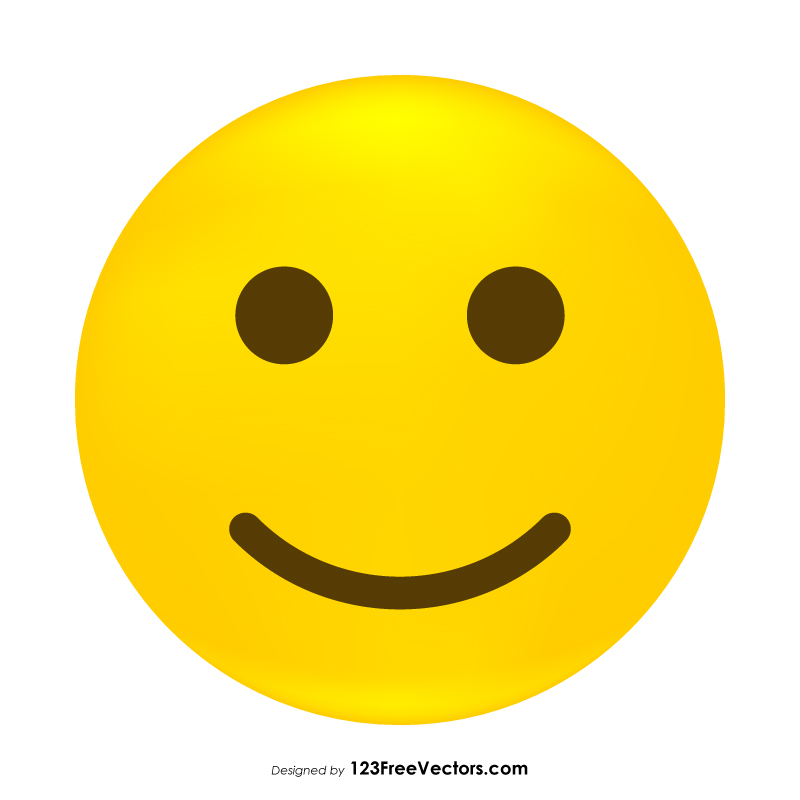 Slightly Smiley Face Image