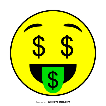Money-Mouth Face Emoji