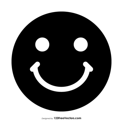 Black Smiley Emoticons