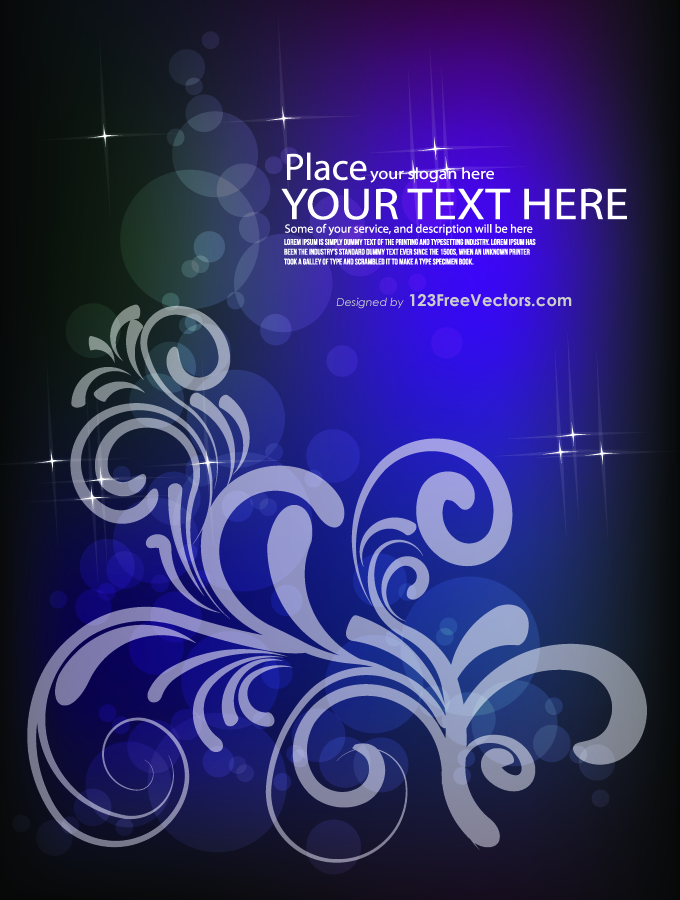Vector Floral Background