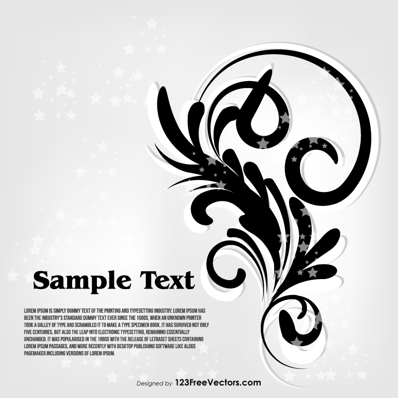 Floral Background Graphic