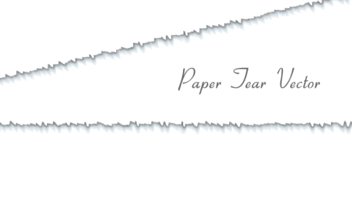 Paper Tear Vector Free