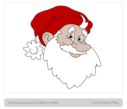 Free Santa Claus Vector Resource