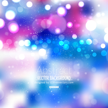 Abstract Blue Bokeh Image Download