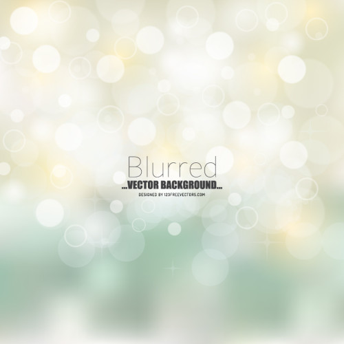 Abstract Light Bokeh Backdrop
