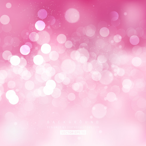 Abstract Light Pink Bokeh Backdrop